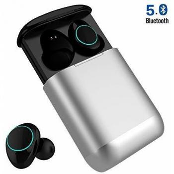 Auriculares Bluetooth Huyeta Auriculares Verdaderamente Inalámbricos Mini Auriculares In-Ear Auriculares sin Cables con Control Táctil y Manos Libres