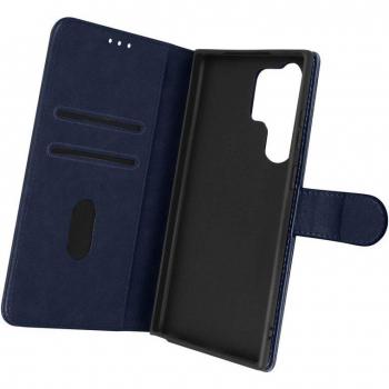 Funda Samsung Galaxy S23 Ultra con Tarjetero y Soporte de Vídeo en color Azul