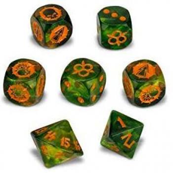 Games Workshop Blood Bowl - Dados DE Equipo NURGLE