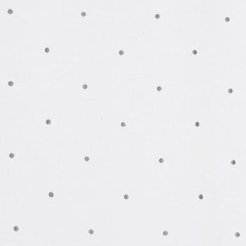 Deconovo Visillo Bordado con Anillas 140 X 245 Cm 1 Par Gota Gris