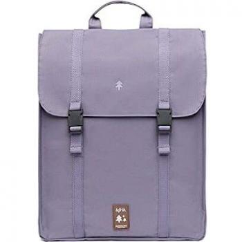 Lefrik - Mochila Handy Casual y Práctica - Tejido 100% Reciclado - Eco Friendly - Para trabajar o para viajar - 12 L - Color Lilac