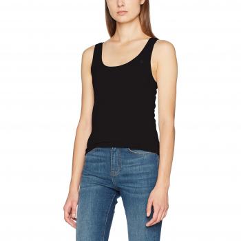 G-STAR RAW Base R T Wmn Tanktop, Camiseta sin Mangas para Mujer, Negro