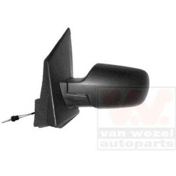 Espejo retrovisor VAN WEZEL 1810803, tipo: espejo retrovisor, características: diseño específico para vehículos, óptica clara, ajuste manual o eléctrico (según la versión), incluye soporte de montaje y cumple con estándares de