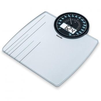 Beurer GS 58 Digital Glass Bathroom Scale - Modern Design, Weight Capacity 180 kg