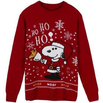 Jersey Punto Tricot Snoopy Red - Cerdá