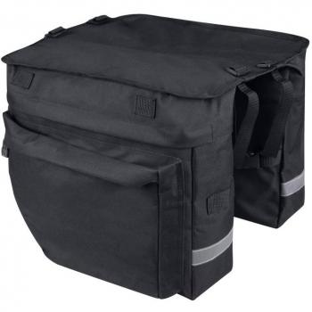 Force Noem Dub 2X10L Rear Panniers Set Black