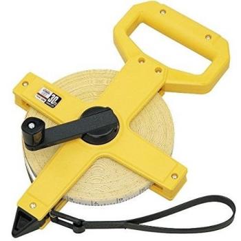 Cinta Métrica Tajima SYR30MT de 30 m con Recubrimiento de Nylon y Diseño en Cruz