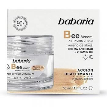 Babaria Crema Reafirmante Antiedad Veneno Abeja con Vitamina B3 50 ml, Negro, Único