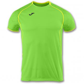 Joma Camiseta Olimpia Verde-Amarillo M/C - Camiseta técnica de Manga Corta, Unisex, Verde -