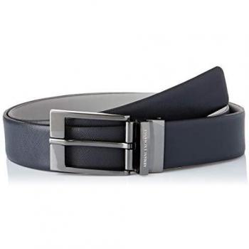 Armani Exchange Men's Belt, Color: Navy, Size: One Size