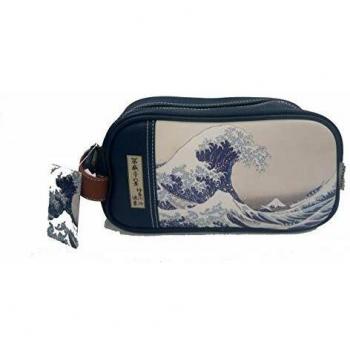BB Designs British Museum Bolsa de Aseo 28 Centimeters Azul