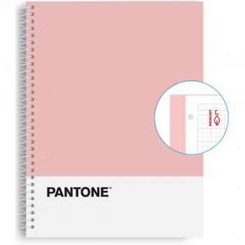 Cuaderno A4 80 hojas Microperforado Pantone Pink - Escolofi Rosa
