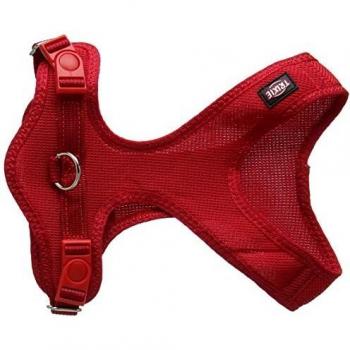Trixie rojo suave malla perro arnés