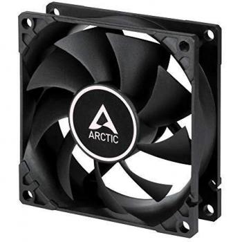 Ventilador de Caja ARCTIC F8 Silencioso 80mm (5 Piezas) - Motor Ultra Silencioso, 2000 RPM, Color Negro