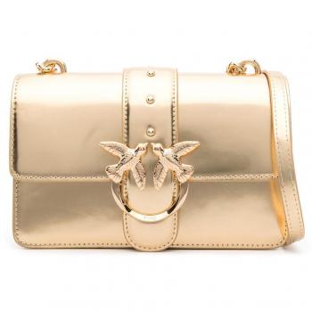 Pinko Mini Love Crossbody Bag - Yellow - Size: One Size