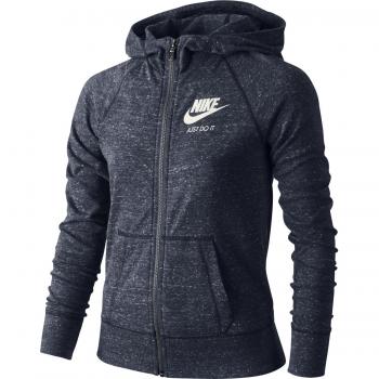 Nike G Nsw Vntg Fz Sudadera, Niñas, Azul