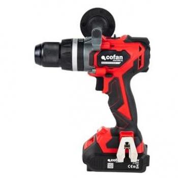 Taladro Percutor y Atornillador Sin Escobillas 20V | 2 Velocidades | Maletín Incluido | Batería Li-Ion 2.0 Ah