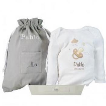 Canastilla personalizada Bebé de París