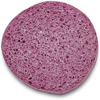 3 Claveles 11864 - Esponja desmaquillante de 7 cm