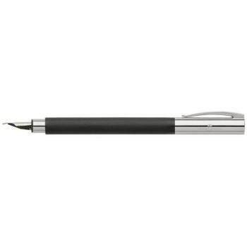 Faber-Castell F148140 - Pluma mediana, color negro