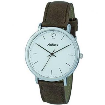 ARABIANS Reloj Analógico para Hombre de Cuarzo con Correa en Cuero HBA2248M