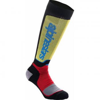 Alpinestars MX Plus Motocross Socks - Black Red Yellow M