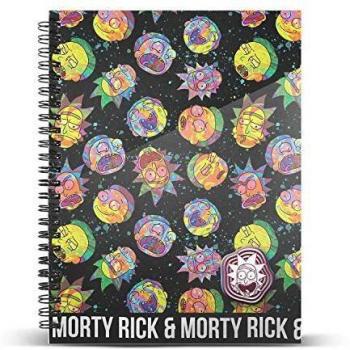 Rick y Morty Psycho-Cuaderno Papel Cuadriculado DIN A5