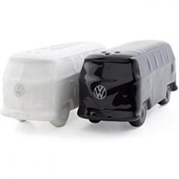 BRISA VW Collection - Volkswagen Furgoneta Hippie Bus T1 Van Conjunto de Salero y Pimentero de Cerámica