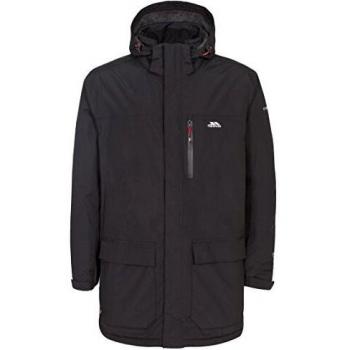 Trespass Tp75 Gandale Chaqueta, Hombre, Negro, Extra-Small