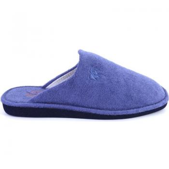 BEREVERE 8803 Zapatillas de casa de hombre azul jeans