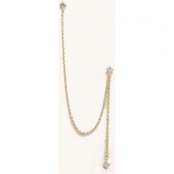 Pendiente piercing múltiple Nailah by Earcandy Jewelry