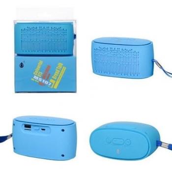 One Plus MS107 - Altavoz con Bluetooth, color azul