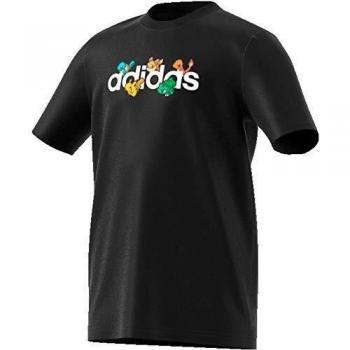adidas Yb Pkm tee Camiseta, Niños, Negro, 152
