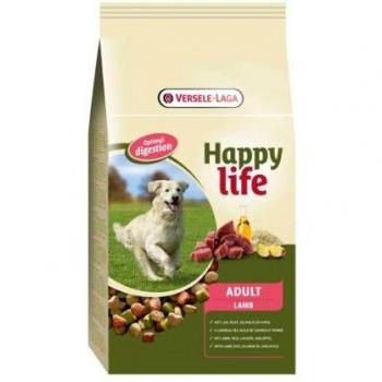 Saco de Croquetas para Perros Adultos Happy Life Cordero 15 kg