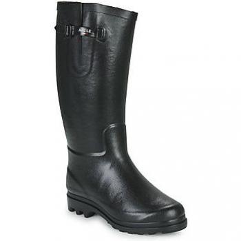 Aigle Aiglentine Fur2 Women's Tall Rubber Rain Boots