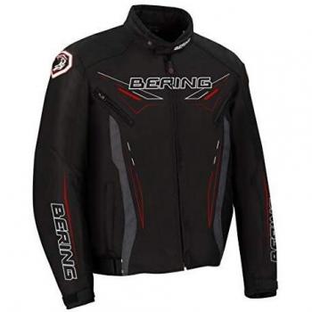 Chaqueta moto Bering ZEBU Negro, Negro, XXL
