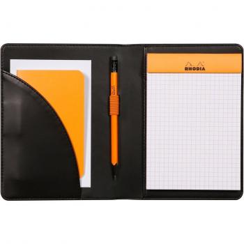 Porta blocs Rhodiarama Nº13 Negro - Elegante accesorio para tomar notas con estilo