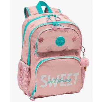 Mochila Doble Adaptable Blin Blin Dots