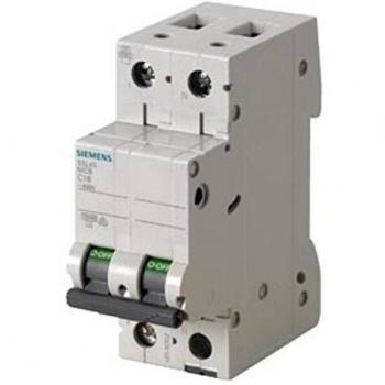 Interruptor Automático Magnetotérmico Siemens 6A 230V Tipo B Montaje en Carril DIN