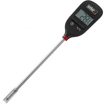 Weber 6750 Instant-Read Thermometer, Black, 20.32 cm*5.0 cm*1.77 cm