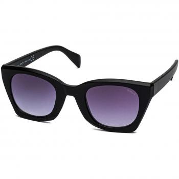Saraghina AMANDA 115ELA4 Women's Sunglasses Black Size 48