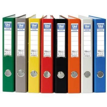 ARCHIVADOR PALANCA 45 FOLIO 2MMCOLOR AMARILLO UNISYSTEM COLOR