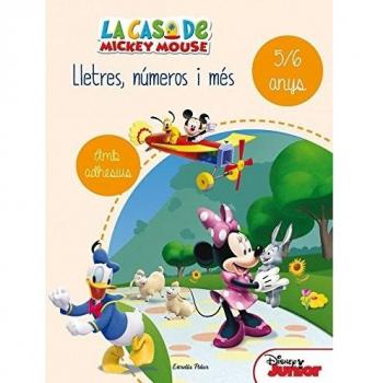 La casa de Mickey Mouse. Lletres, números i més 5/6: Quadern d'activitats d'estiu