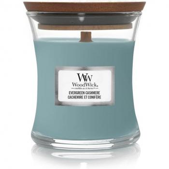 Evergreen Cashmere Mini Hourglass Candle