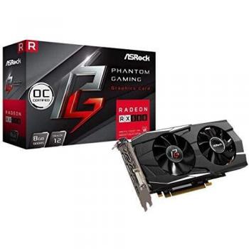 Asrock Phantom Gaming D Radeon RX580 8G OC Radeon RX 580 8 GB GDDR5 - Tarjeta gráfica