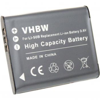 vhbw batería Compatible con Casio D-750, D-755, D-760, SP-815UZ, SZ-12, SZ-31MR iHS, VR-340 cámara