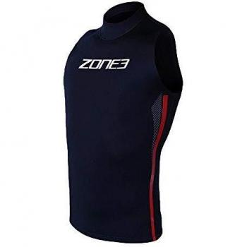 Zone3 Chaleco de Neopreno Neoprene Warmth - Color negro, Talla XS, diseñado para proporcionar calor y flotabilidad durante la natación en aguas frías, fabricado con neopreno de alta calidad, cuenta con un ajuste
