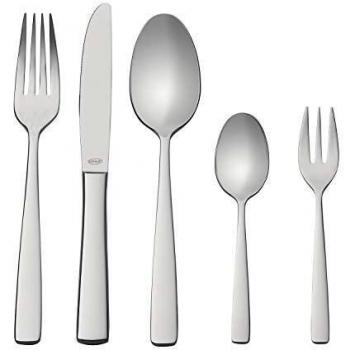 Rösle Elegance 30-Piece Stainless Steel Cutlery Set for 6 with Dishwasher Safe Premium Finish