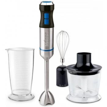 Ufesa BP4762 Vario 1450 Max Batidora de Mano con Pie Inoxidable, 1400W Completa