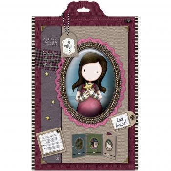 Docrafts Ultimate A4 Die-Cut & Paper Pack 48/Pkg-Santoro Gorjuss Tweed